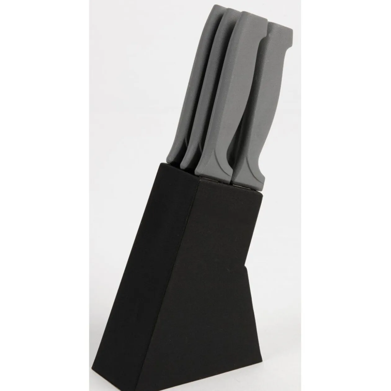 6 couteaux à steak + bloc de rangement