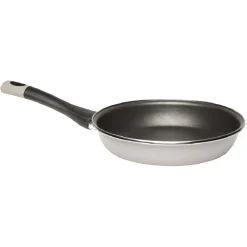 2 poêles en acier émaillé