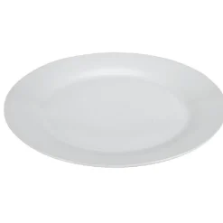 Assiette à dessert basique ronde blanche porcelaine