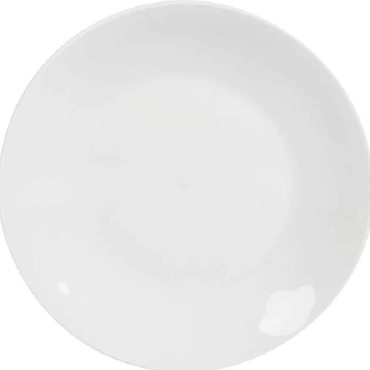 Assiette à dessert blanche