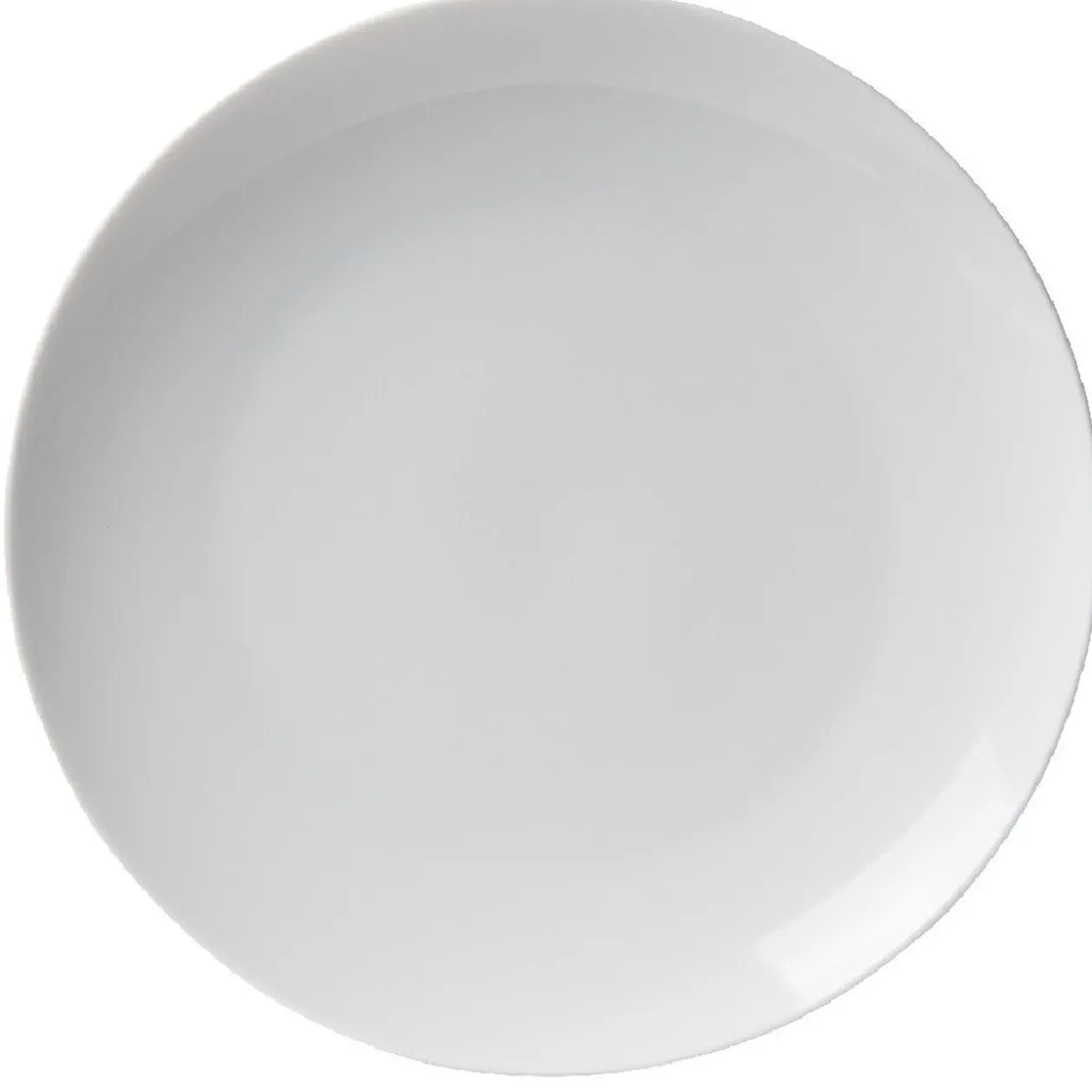 Assiette à dessert ronde blanche