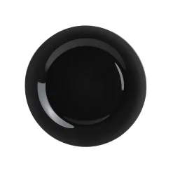 Assiette à dessert ronde Luminarc noire Zana