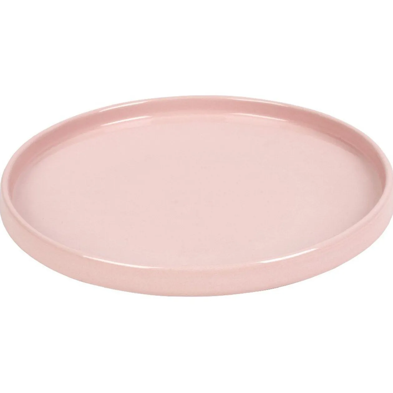 Assiette à dessert rose gamme Belinda