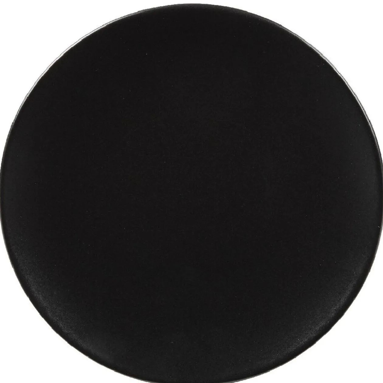 Assiette à dessert uni noir