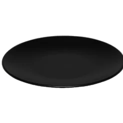 Assiette à dessert uni noir