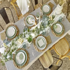 Assiette à dessert Venise en faïence blanche Ø20cm