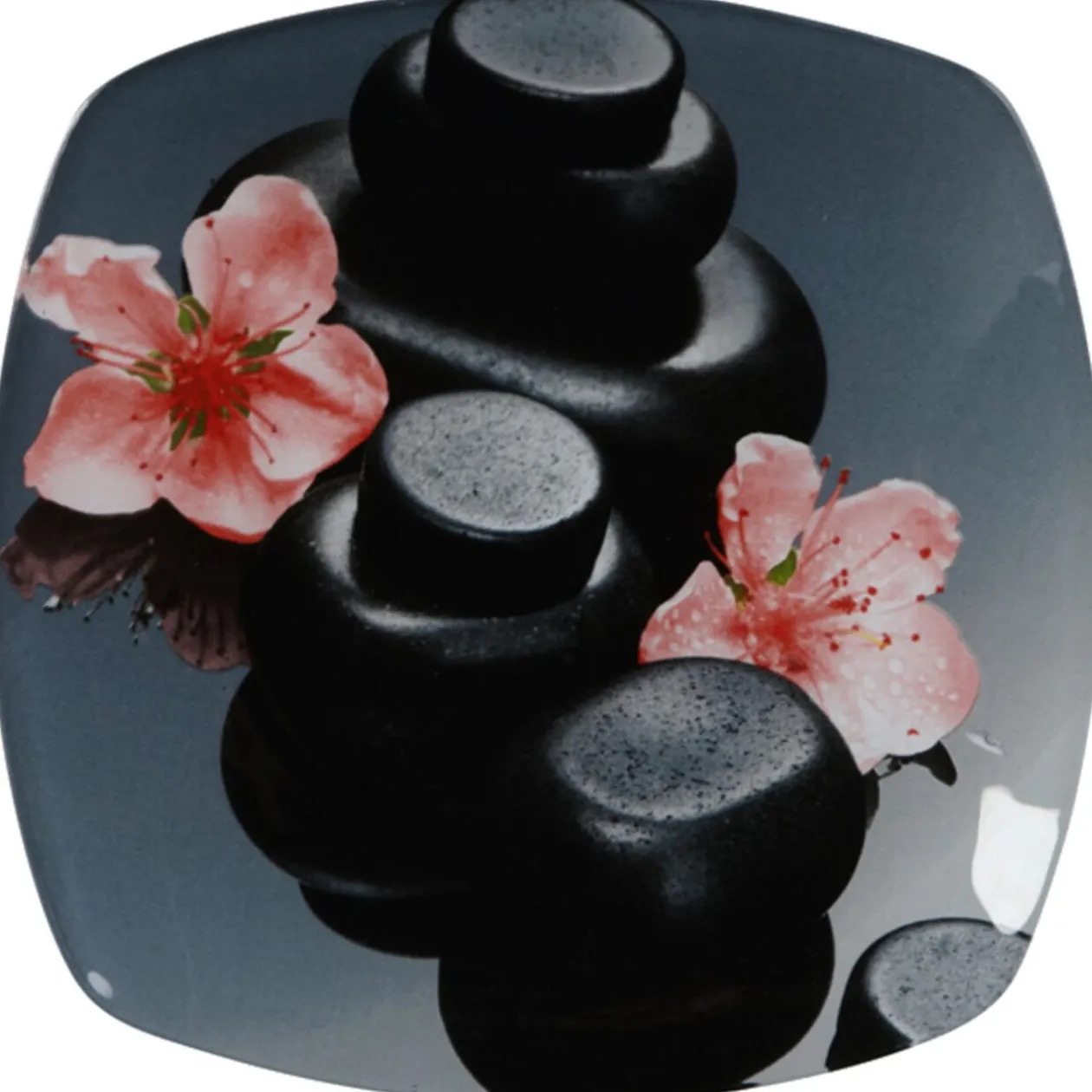 Assiette à dessert verre