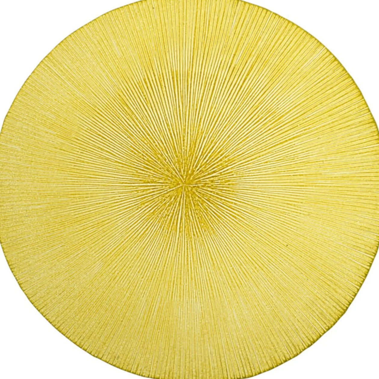 Assiette à dessert verte verre strié