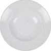 Assiette à pâtes blanche
