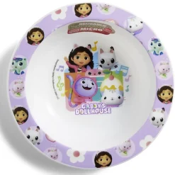 Assiette creuse enfant Gabby et la Maison Magique plastique Ø16cm