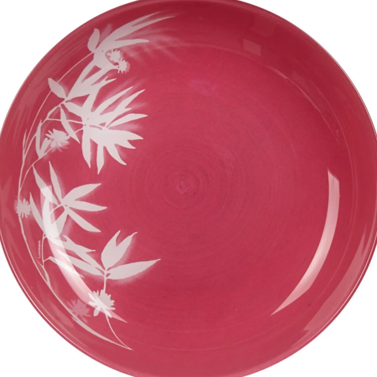 Assiette creuse Luminarc rose Darjeeling