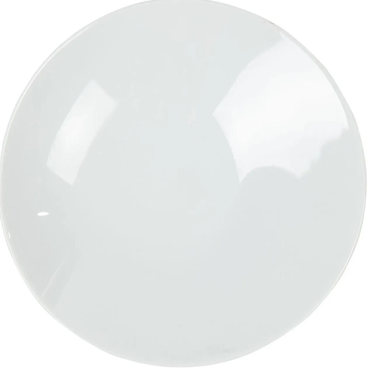 Assiette creuse ronde blanche