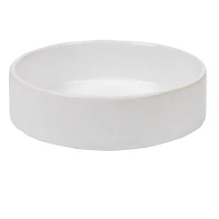 Assiette creuse ronde blanche unie ronde Terra
