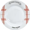 Assiette plate bistrot