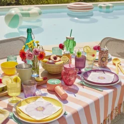 Assiette plate en plastique Ø23,5cm - 3 coloris