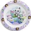Assiette plate enfant Gabby et la Maison Magique plastique Ø22cm