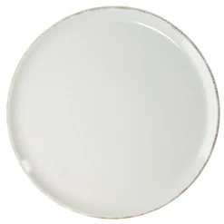 Assiette plate Lisbonne en grès gris Ø27cm