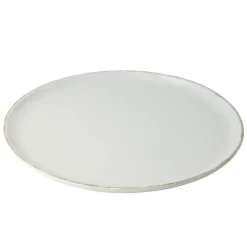 Assiette plate Lisbonne en grès gris Ø27cm