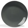 Assiette plate Madrid Ø27cm faïence grise