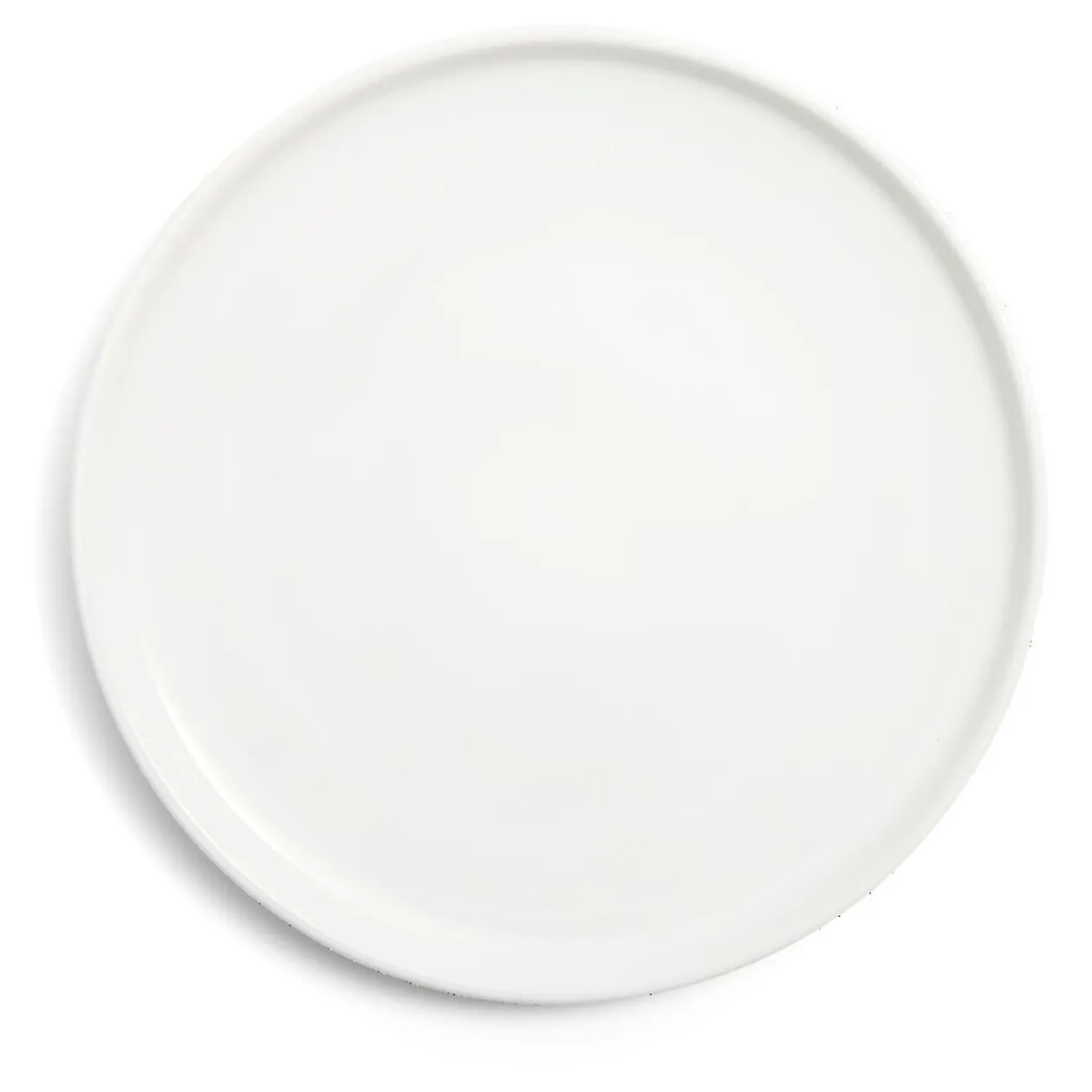 Assiette plate Oslo en grès blanc Ø27cm