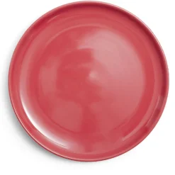 Assiette plate Oslo en grès rouge Ø20cm