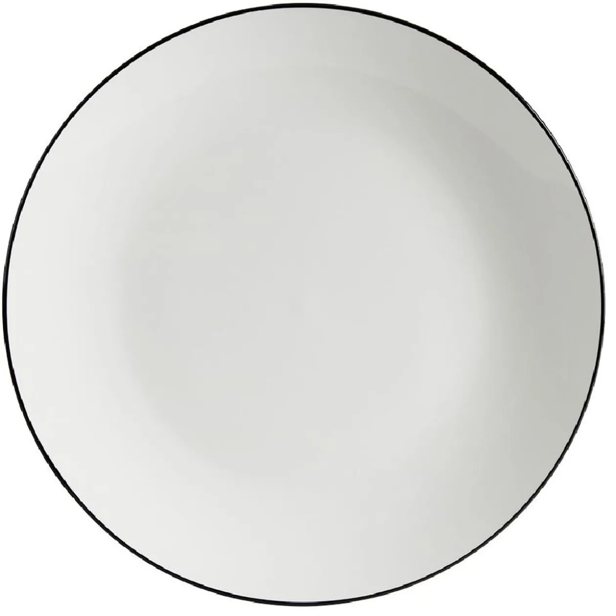 Assiette plate porcelaine blanc Ø26,5cm