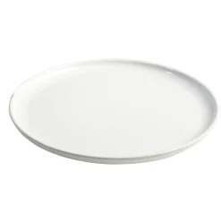 Assiette plate ronde Oslo blanche