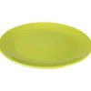 Assiette plate verte