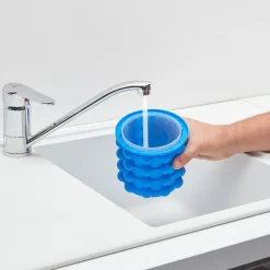 Bac à glaçons bleu 2 en 1