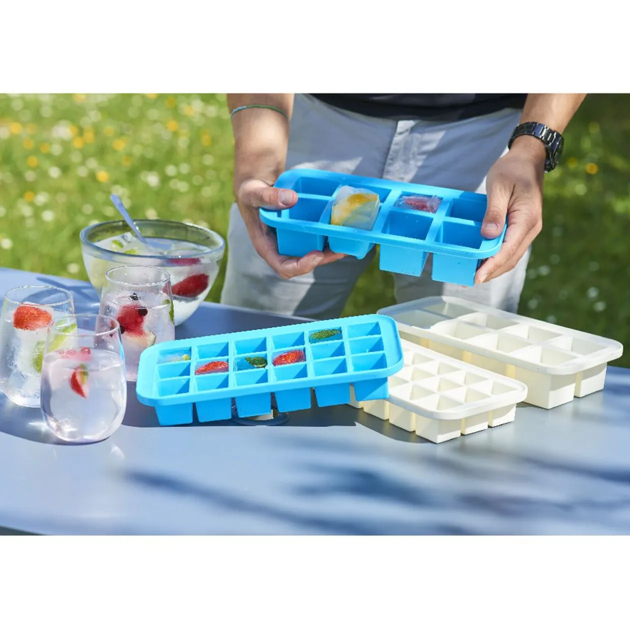 Bac à glaçons XL 8 compartiments