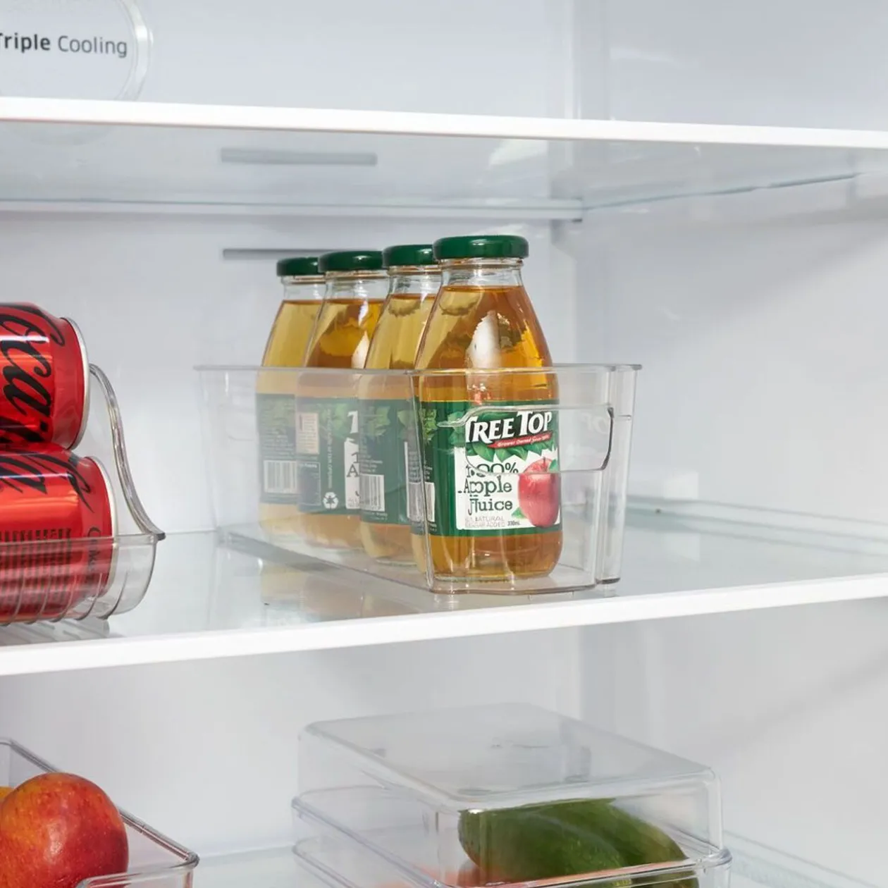 Bac de rangement pour frigo 3,5L - L.37x11xH9,7cm