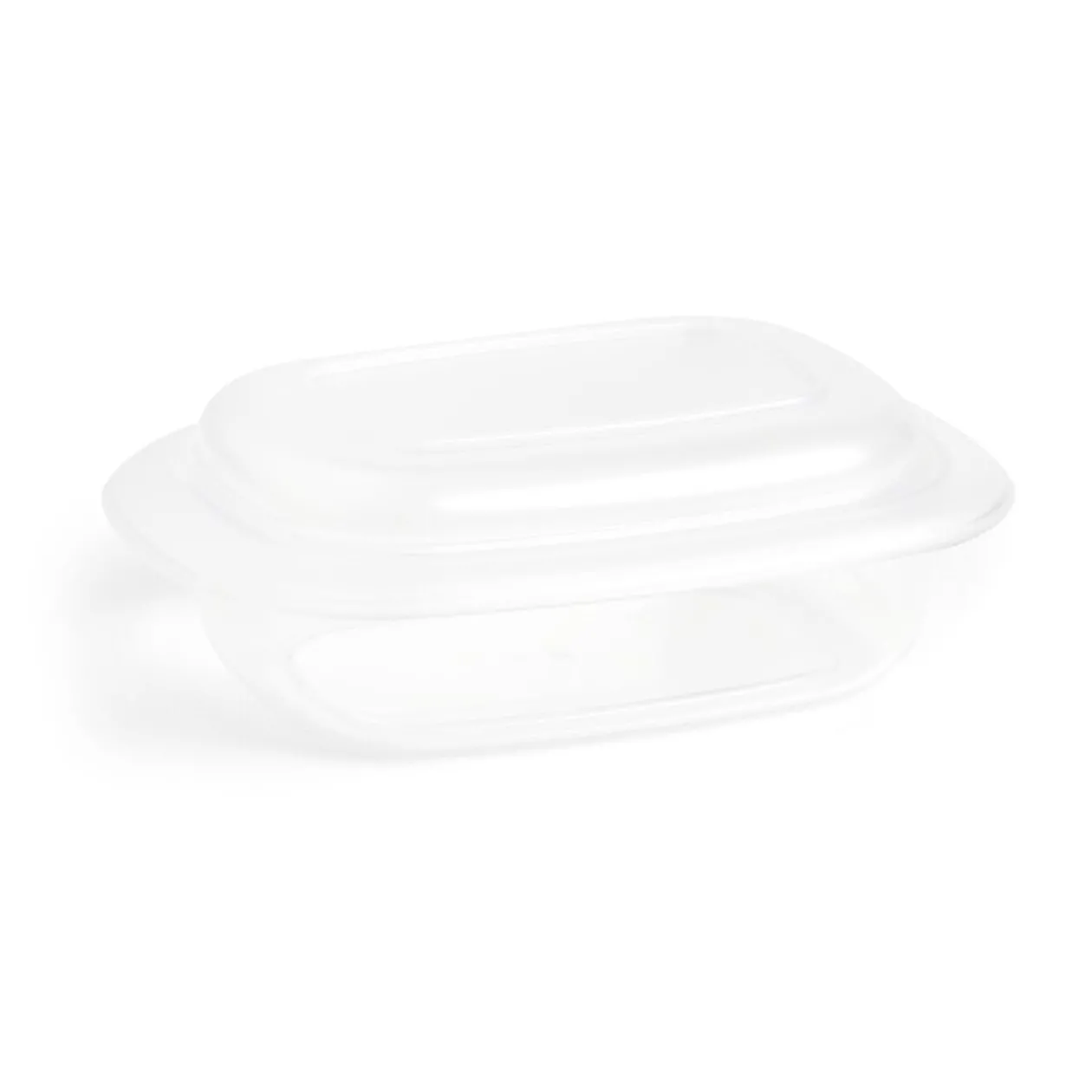 Beurrier plastique sans BPA transparent ou gris 17,4x12,5xH6cm