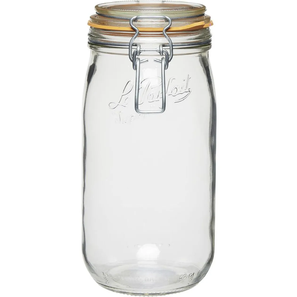 Bocal de conservation avec couvercle en verre 1,5 L Le Parfait