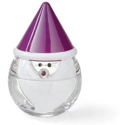 Bocal en verre avec couvercle design Père Noël