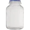 Bocal en verre avec couvercle hermétique 4,25L