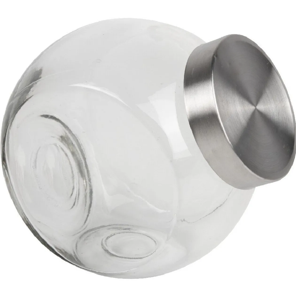 Bocal incliné en verre