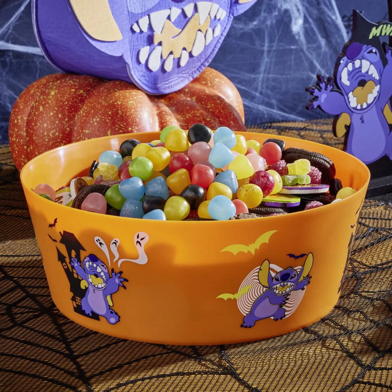 Bol à bonbons Halloween Disney Stitch Ø26,5xH9,8cm