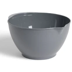 Bol à mixer en plastique gris 1,2L - Ø17,5xH8cm