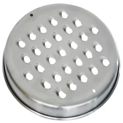 Bol à mixer inox avec base silicone et 3 râpes Ø22xH11,2cm