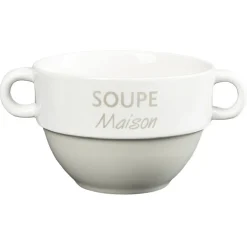 Bol à soupe avec anses