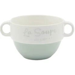 Bol à soupe en faïence
