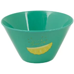 Bol Ananas bleu Summer smile x 4