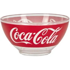 Bol Coca-Cola transparent rouge et blanc 50 cl