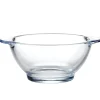 Bol en verre à oreille transparent 420ml