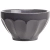 Bol gris en faïence