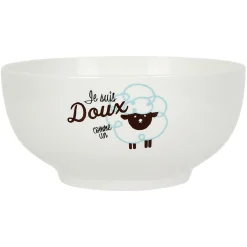 Bol humoristique en céramique