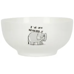 Bol humoristique en céramique
