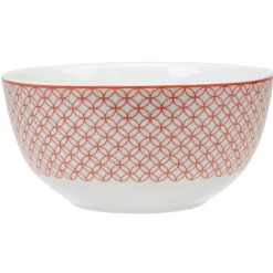 Bol imprimé carreau de ciment muticolore x4