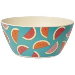 Bol pastèque bleu en plastique