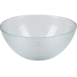 Bol transparent strié